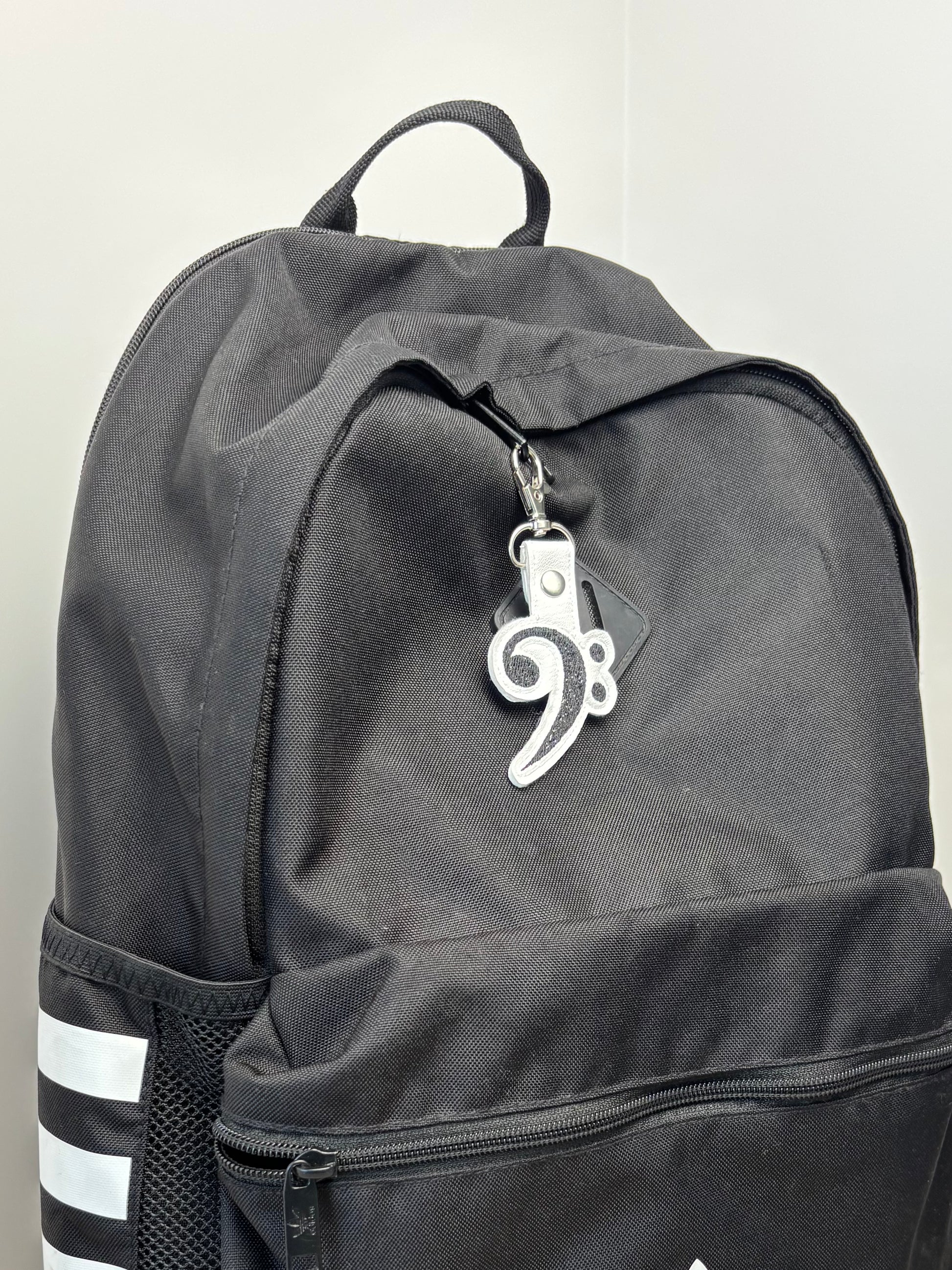 Bass Clef Keychain