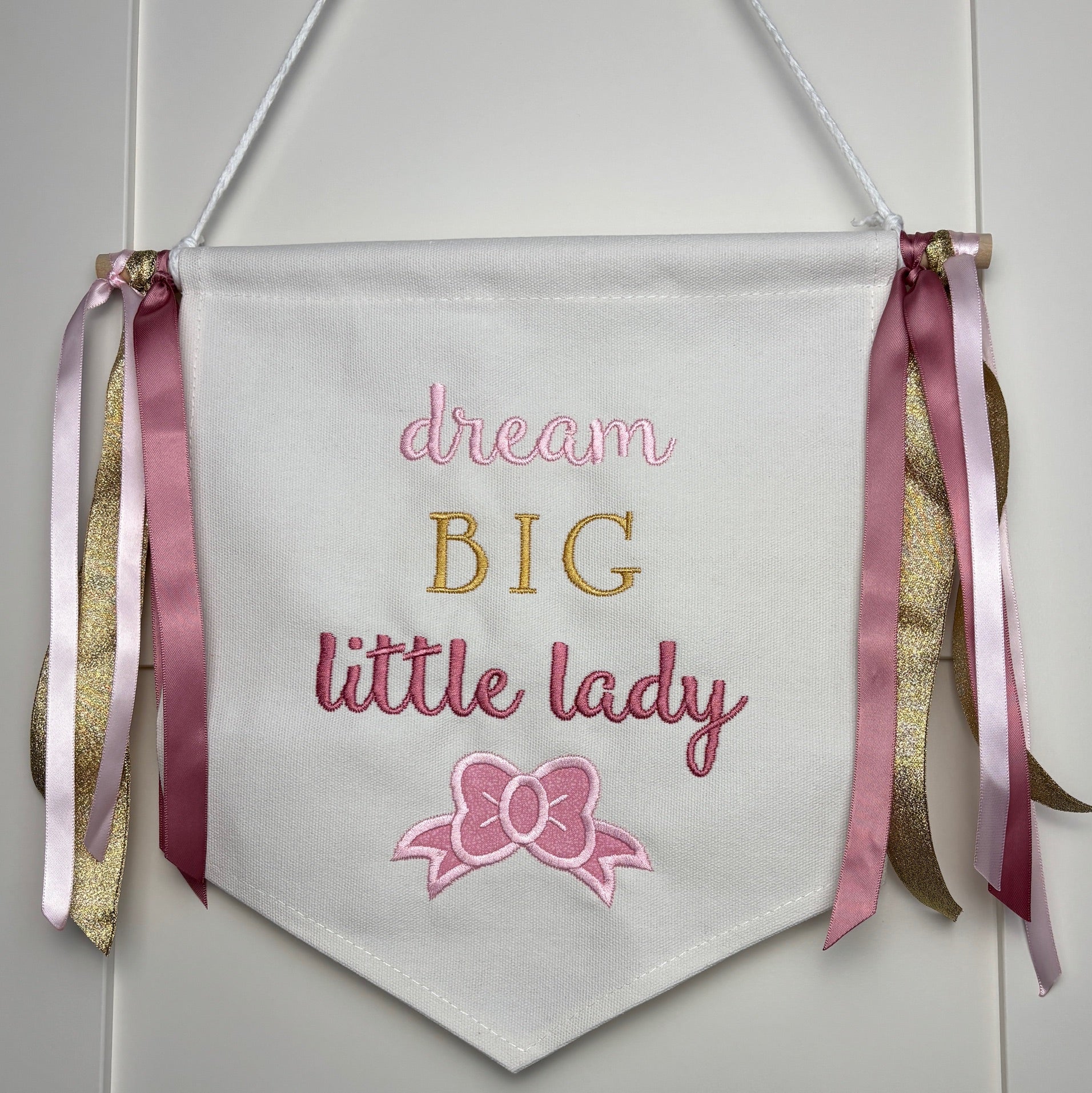 Dream Big Little Lady Banner