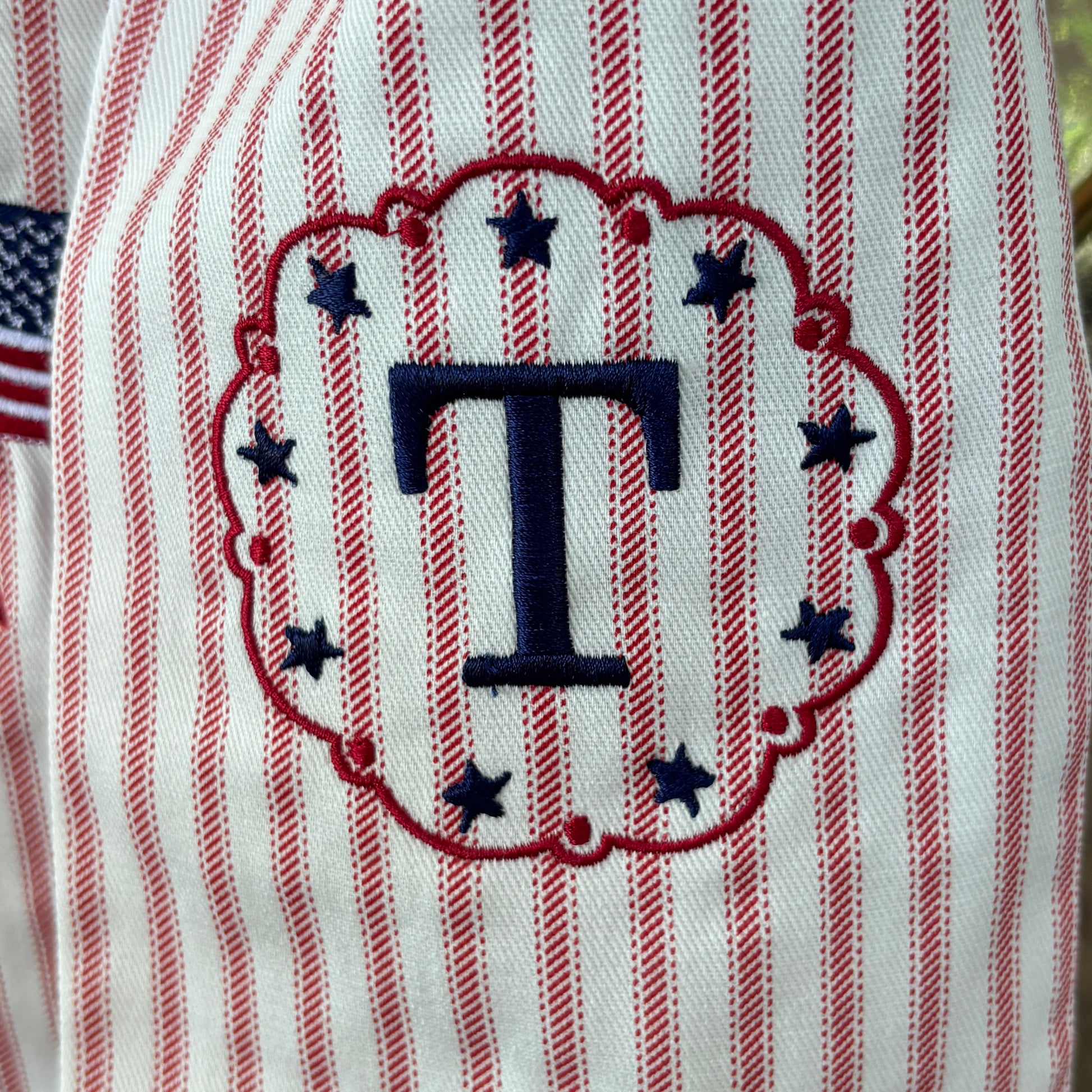 Embroidered Patriotic Wreath Sash