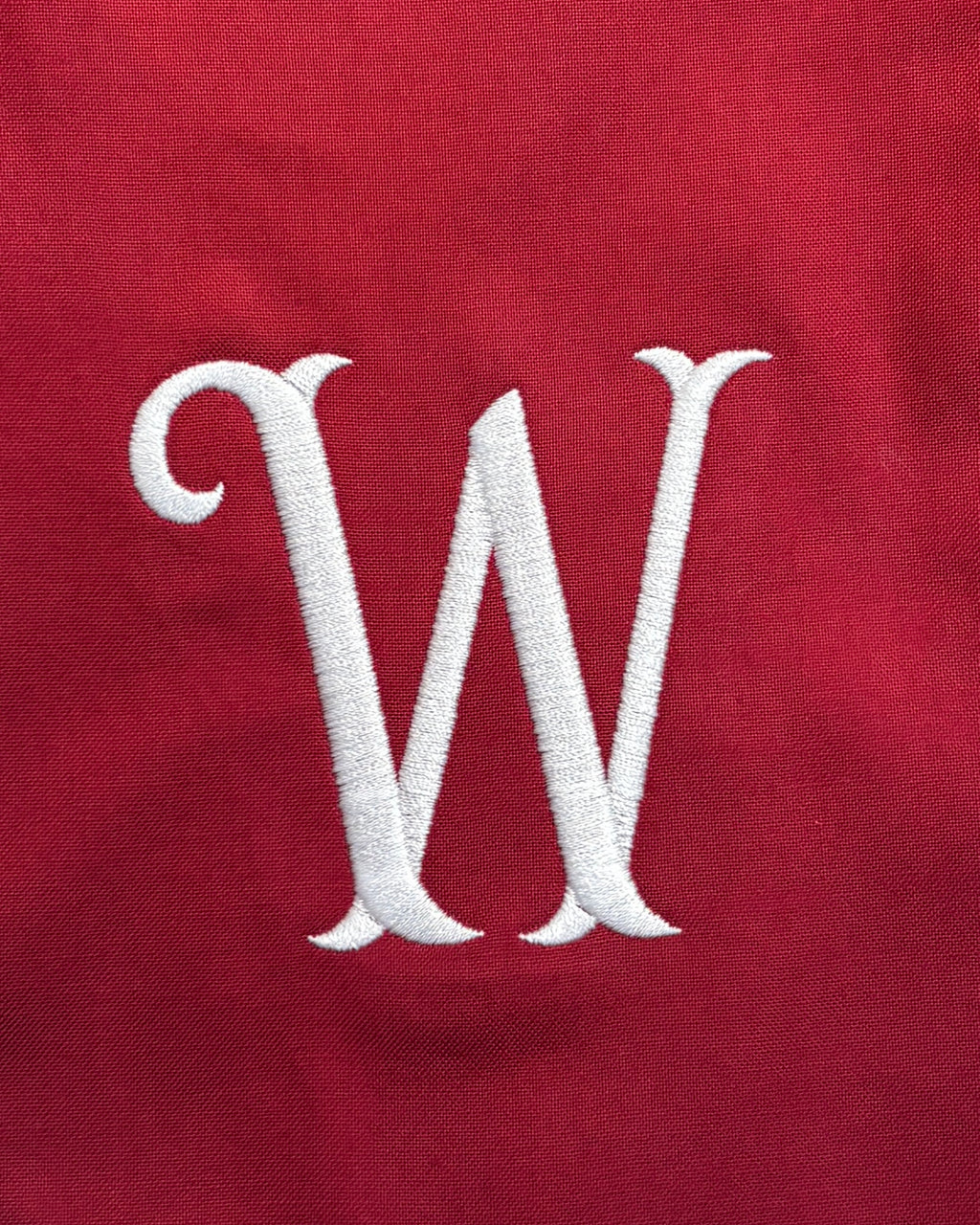 Mistletoe Monogram Wreath Sash