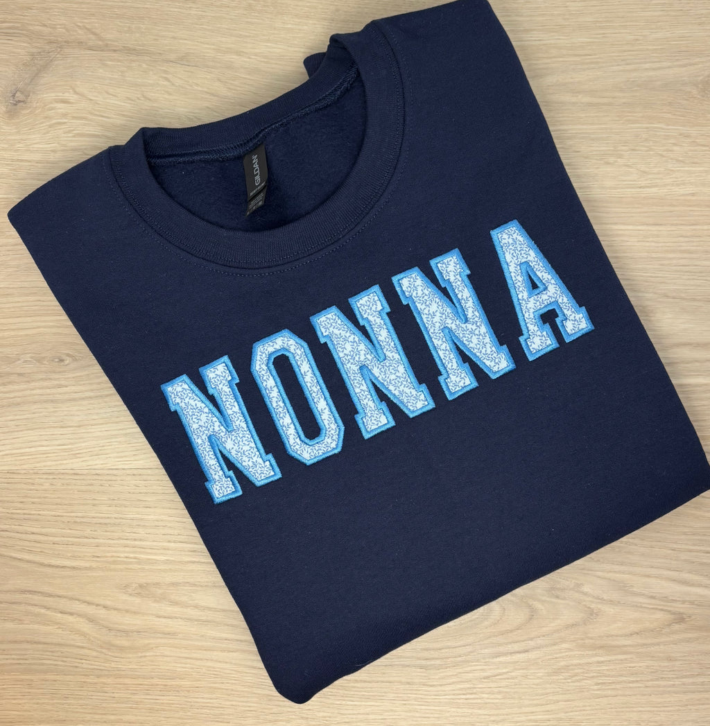 Personalized Applique Sweatshirt