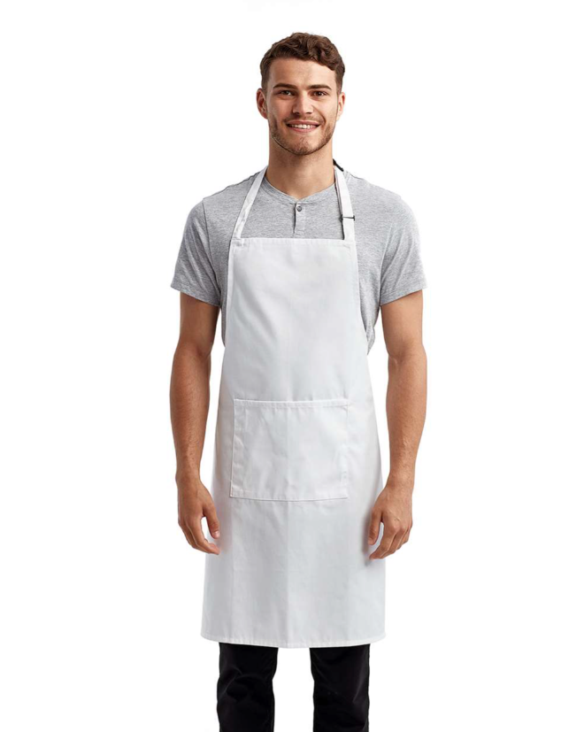 Bib Apron with Pocket