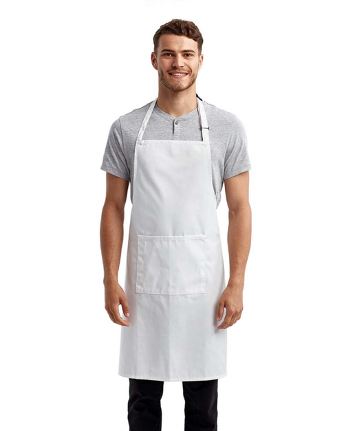 Bib Apron with Pocket