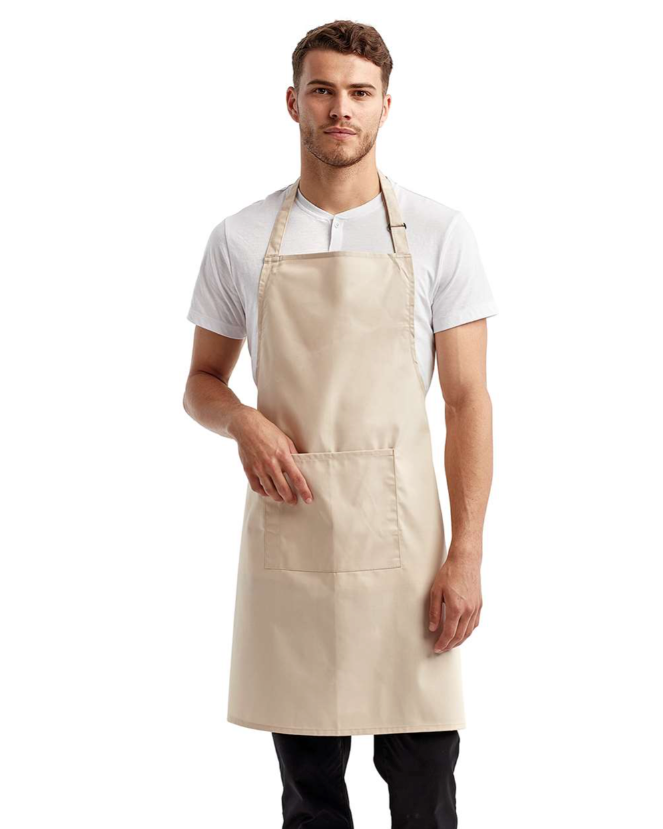 Bib Apron with Pocket