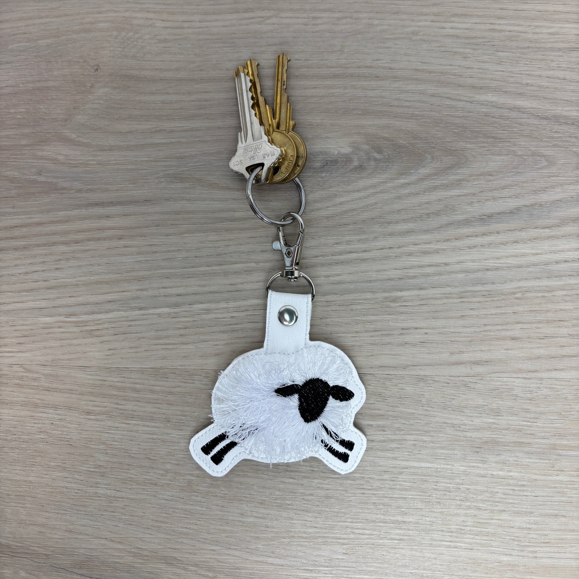 Sheep Keychain