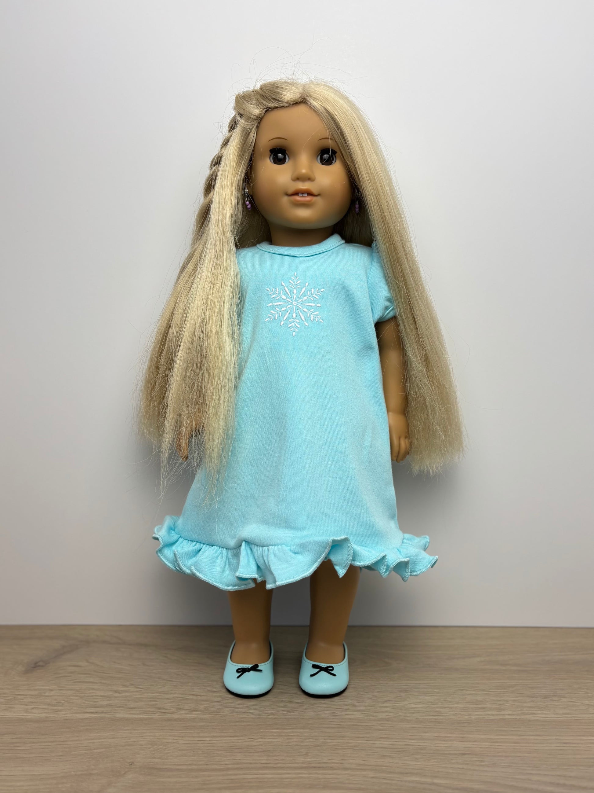 Snowflake Doll Dress